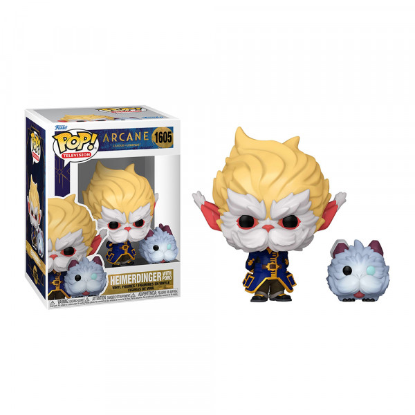 Funko POP! Arcane League of Legends: Heimerdinger with Poro (1605)